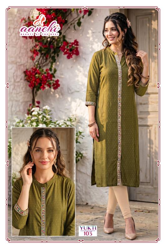 Aanchi yukti designer kurti wholesalers in bangalore